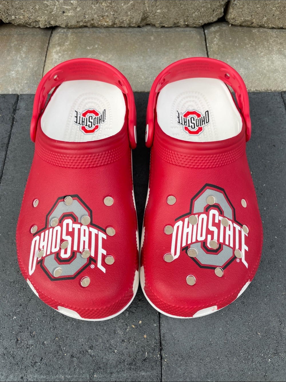 Barely Worn Ohio State Slip-On Crocs Clog - Size 4 Men/Size 6 Women